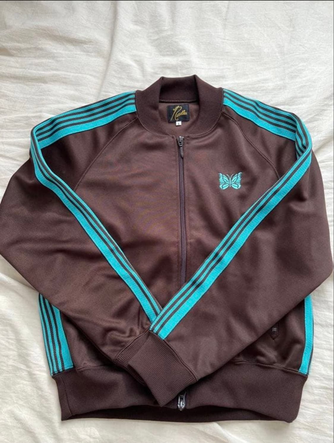 니들스 트랙 자켓 폴리 스무스 브라운 상품이미지1