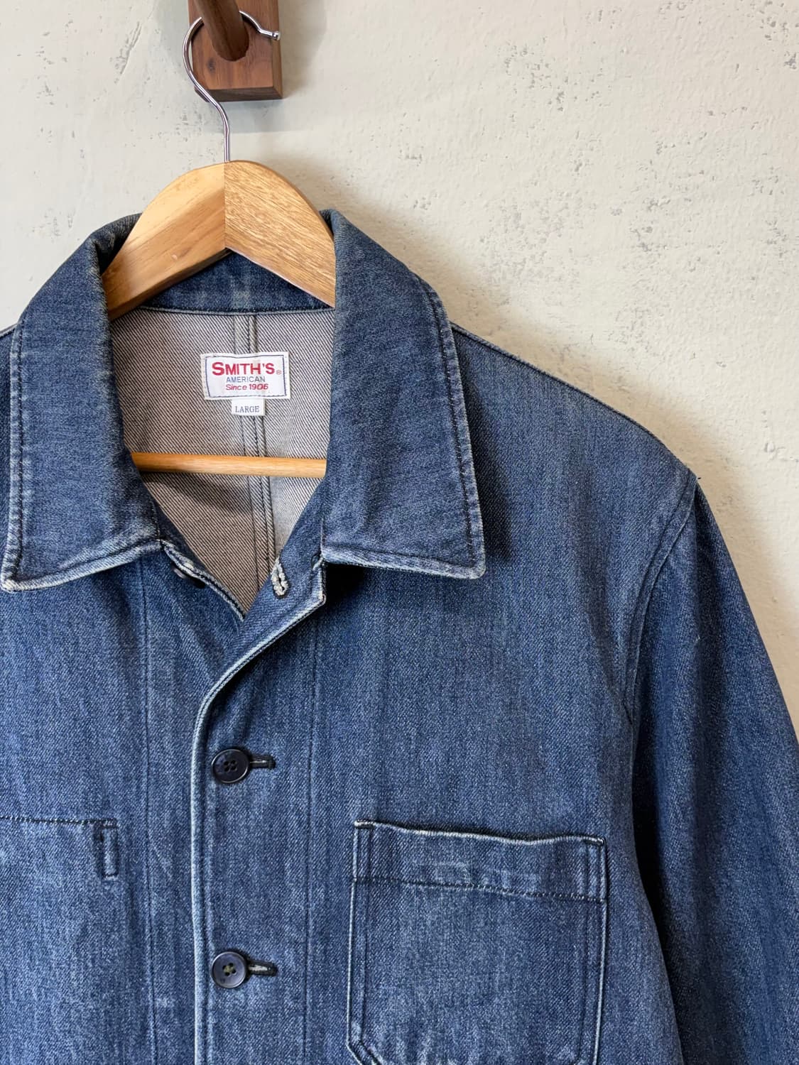 스미스 아메리칸 빈티지 데님 커버올 워크자켓 상품이미지3
