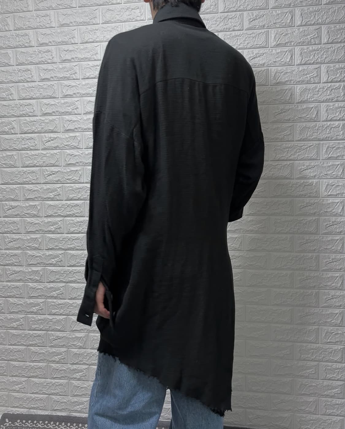ByThe R Long Rough Out Shirt 상품이미지2