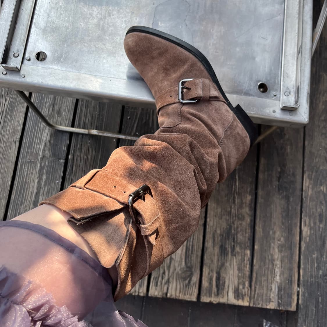 토즈 스웨이드 롱 엔지니어 부츠 상품이미지7