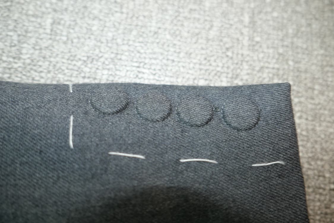 2012 H&M 메종 마르지엘라 페이크 울 블레이저 46 상품이미지7