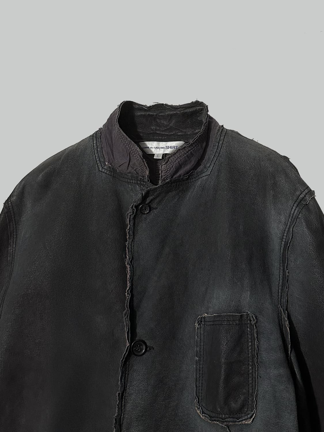꼼데가르송 셔츠 피그스킨 자켓 상품이미지4