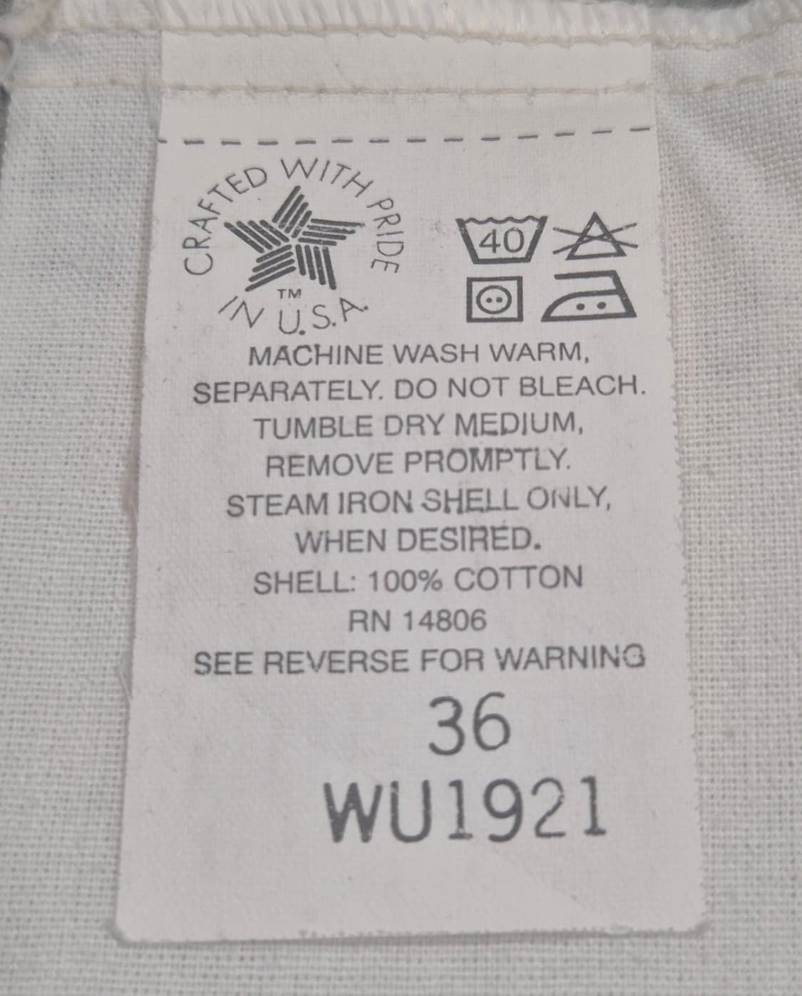 [36]90s US Made 칼하트 카펜터 -687
 상품이미지5