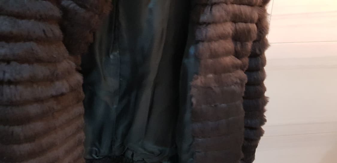 [A급 거의 새상품] SISLEY 시슬리 토끼털 숏퍼코트 상품이미지5