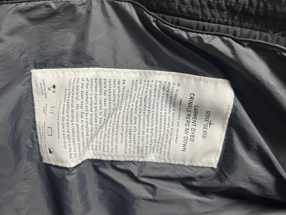 스톤아일랜드 크링클랩스 21FW XL 상품이미지4