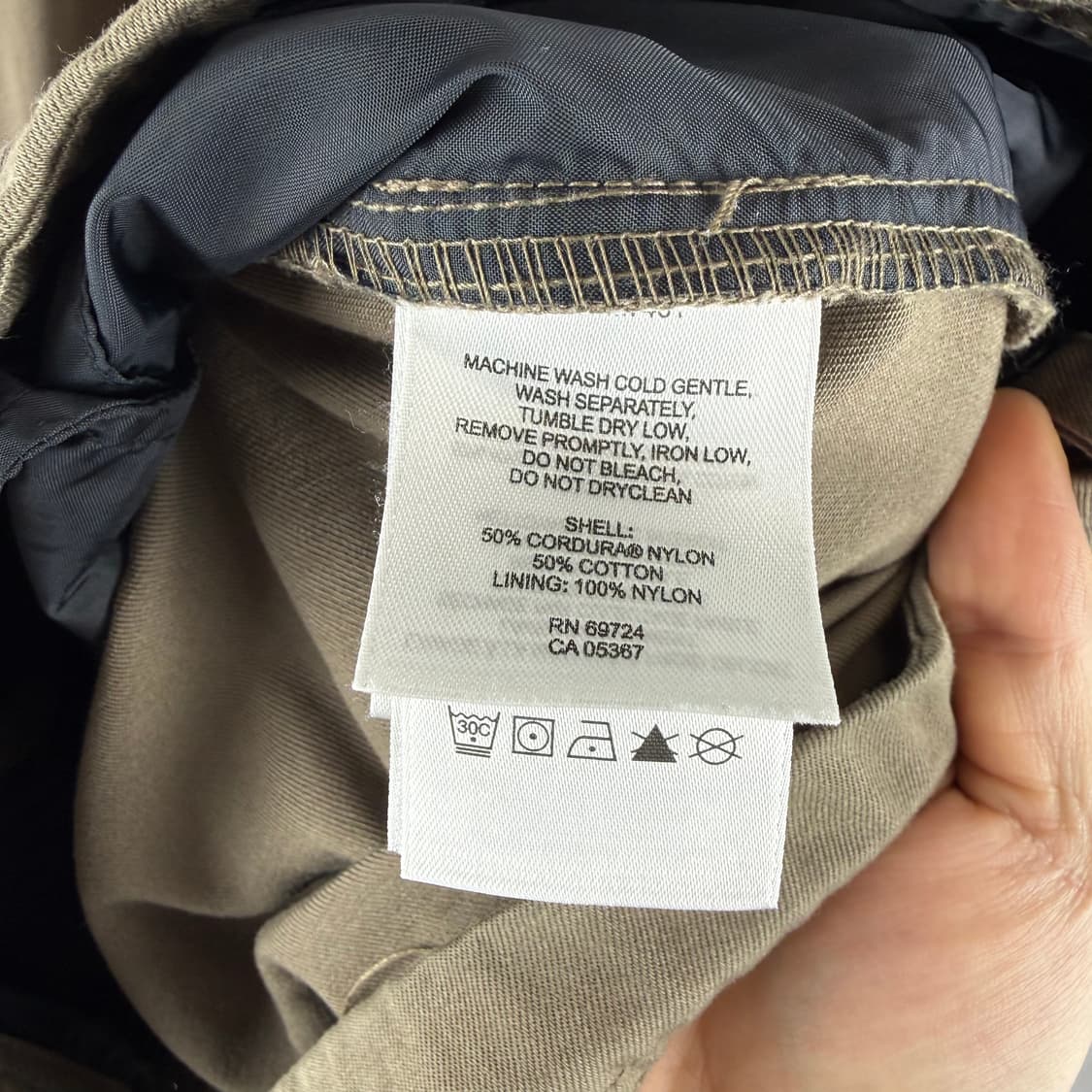 M) 컬럼비아 올드스쿨 야상 자켓 카키 상품이미지5