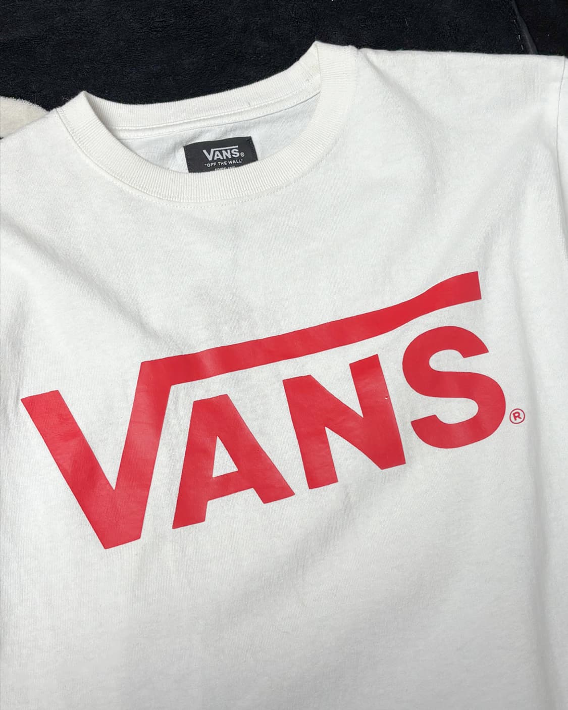 일본빈티지 VANS 로고 티셔츠 상품이미지3
