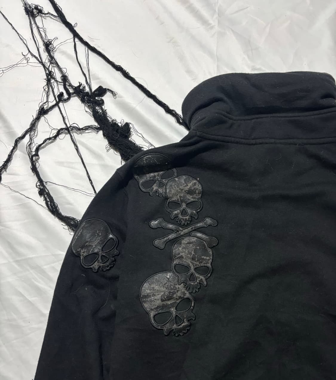"Andre Malraur Homme" Skull Patchwork Zi 상품이미지2
