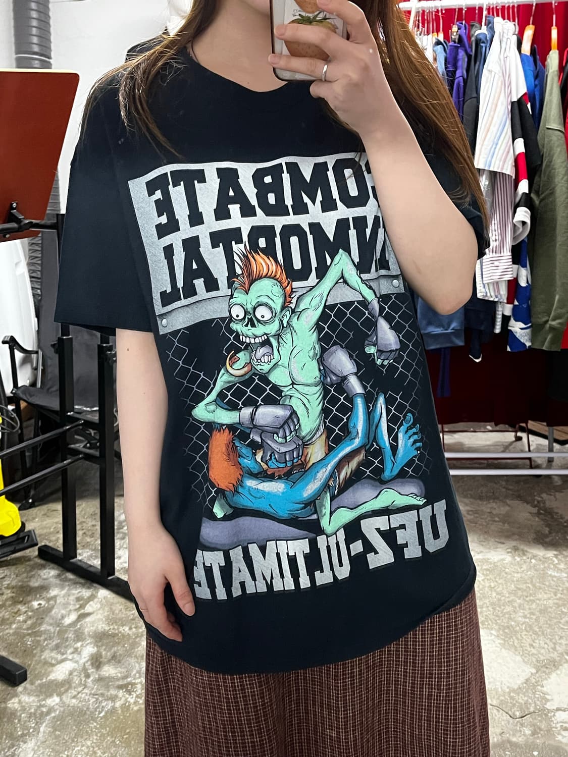 U.S.A. Zombi UFC Vintage T-shirts 빈티지티셔츠 상품이미지3