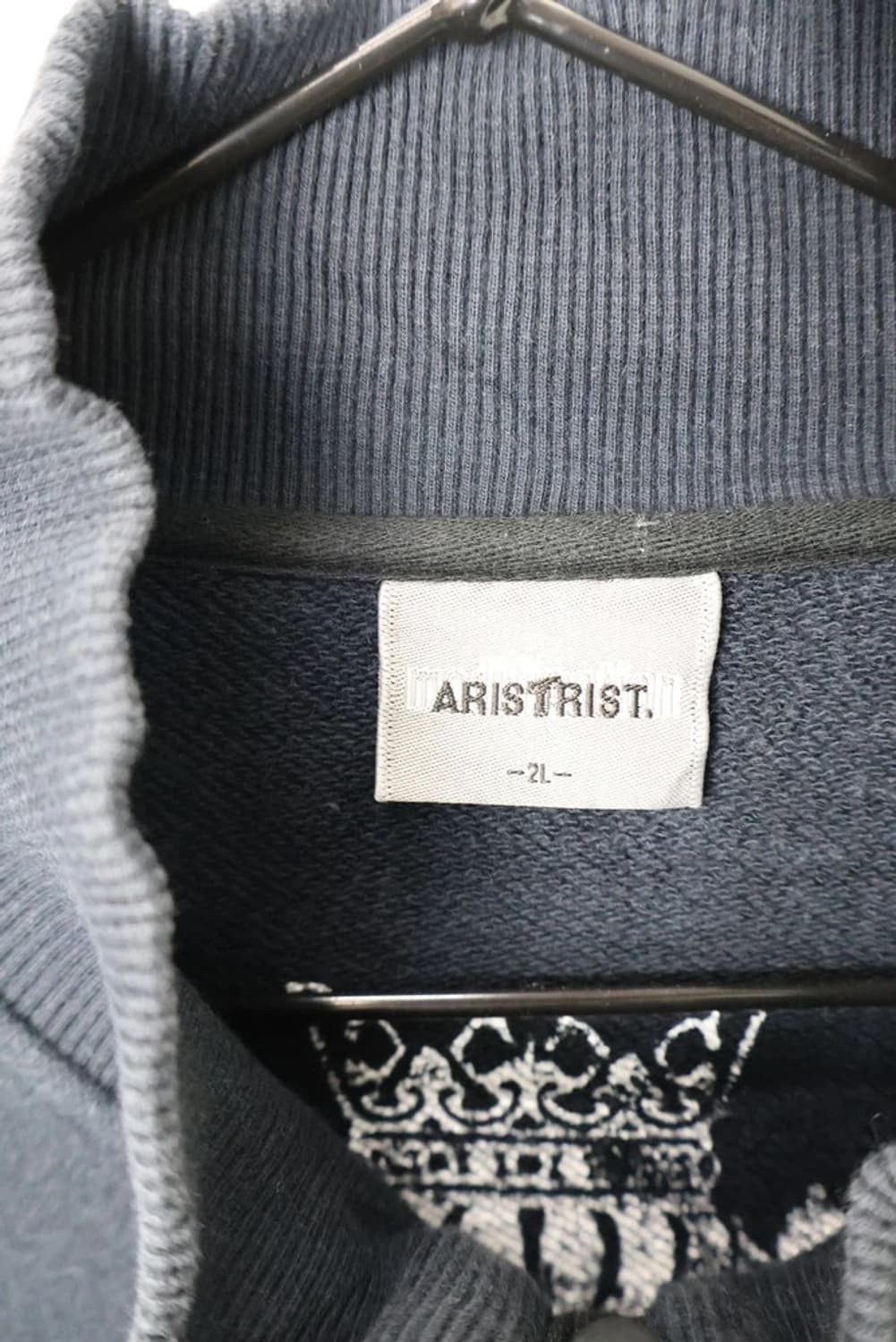 ARISTRIST Graphic Zip Sweatshirt 상품이미지3