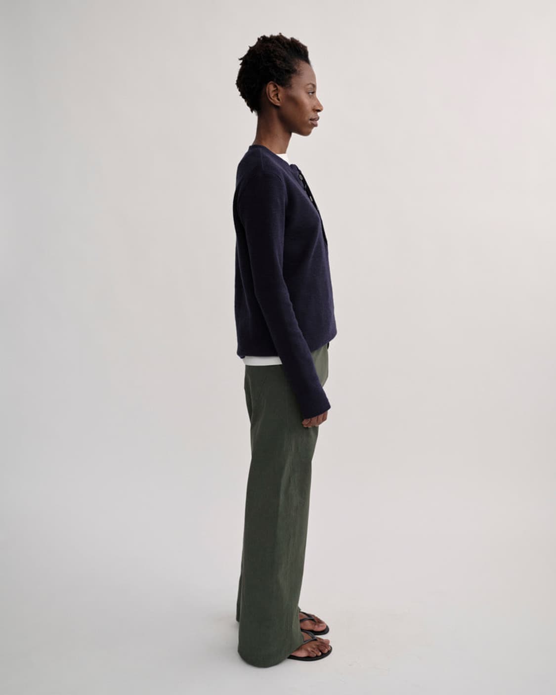 컬러컬러 (Colorcolour)BUTTON HENLEY NECK 상품이미지2