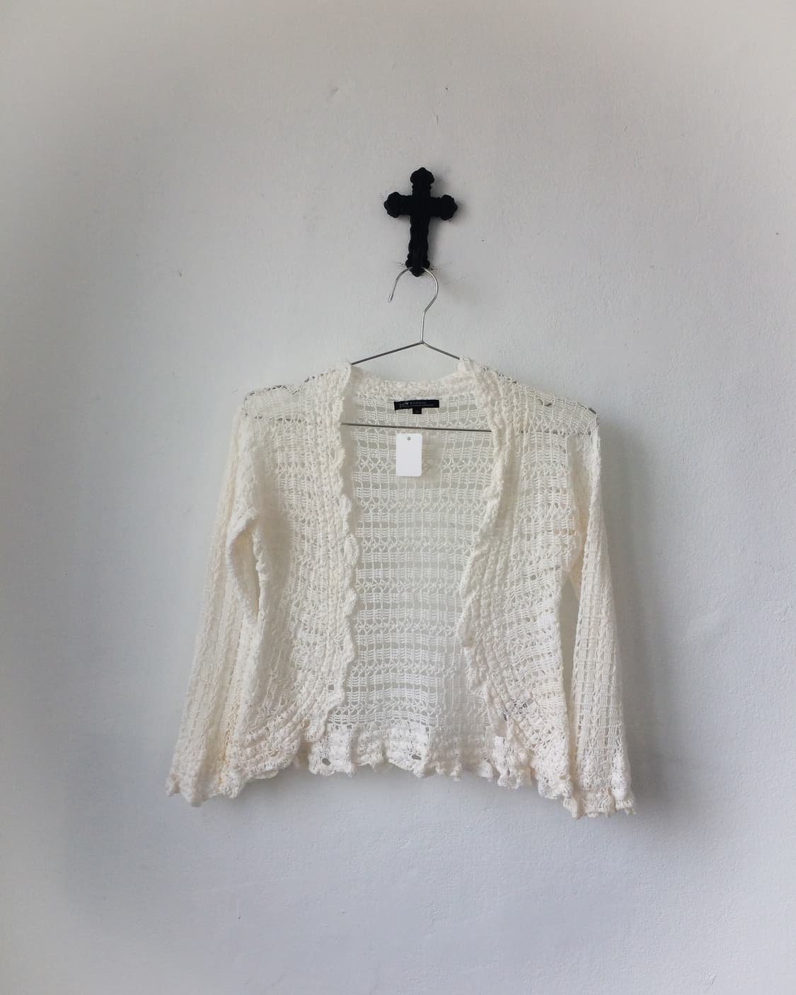 Crochet open knit cardigan 상품이미지1
