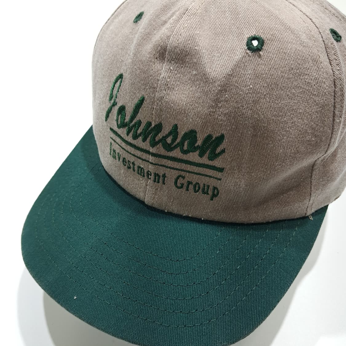 릴풋 존슨 인베스트먼트 그룹 투톤 5패널 볼캡 모자 P2076 상품이미지1