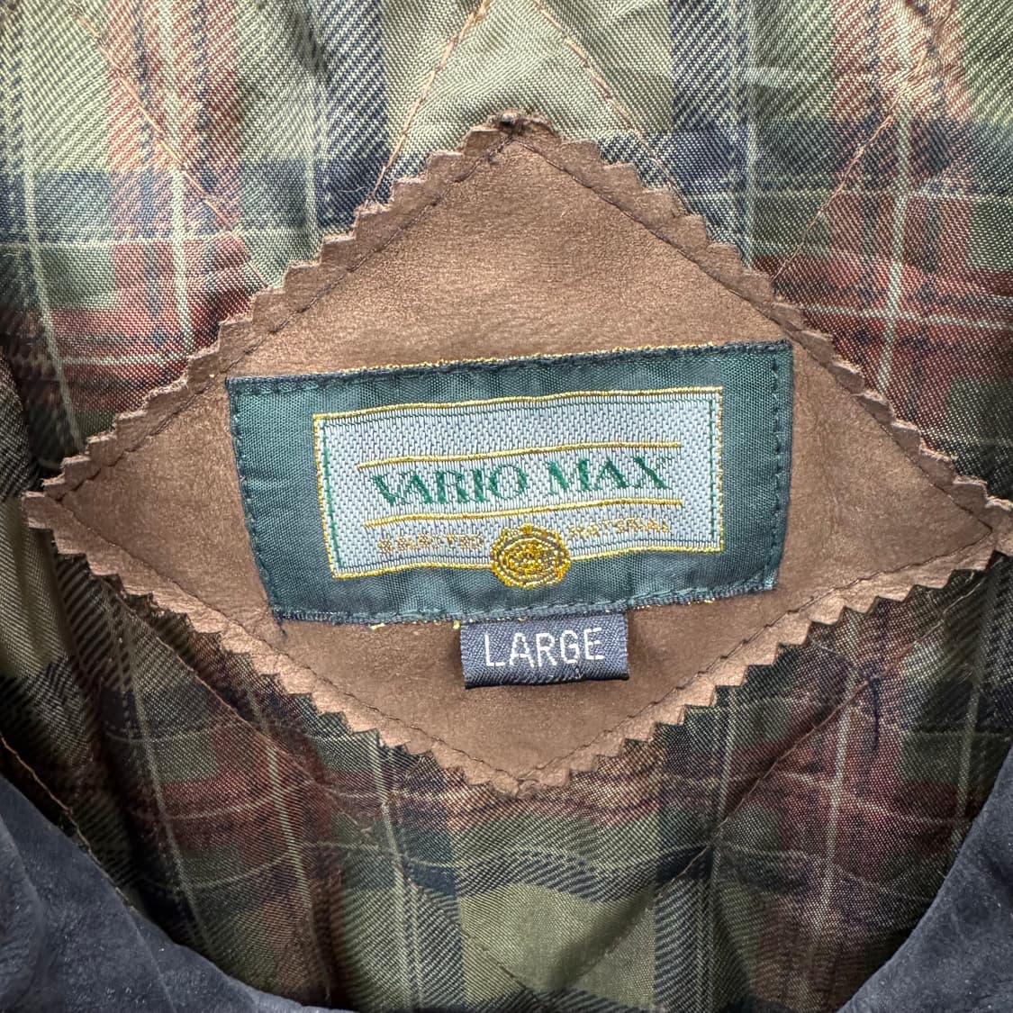 VARIO MAX 빈티지 스웨이드 필드 자켓 투포켓 포인트 브라운 상품이미지6