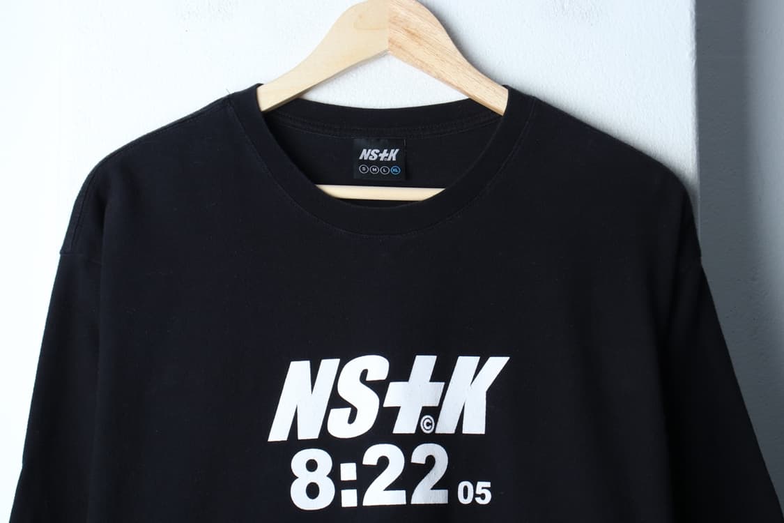 (XL-2XL) 네스티킥 반팔 티셔츠 빅로고 블랙 스트릿-H31948 상품이미지3