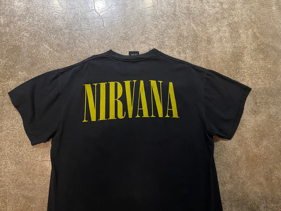 빈티지 너바나 반팔티 상품이미지5