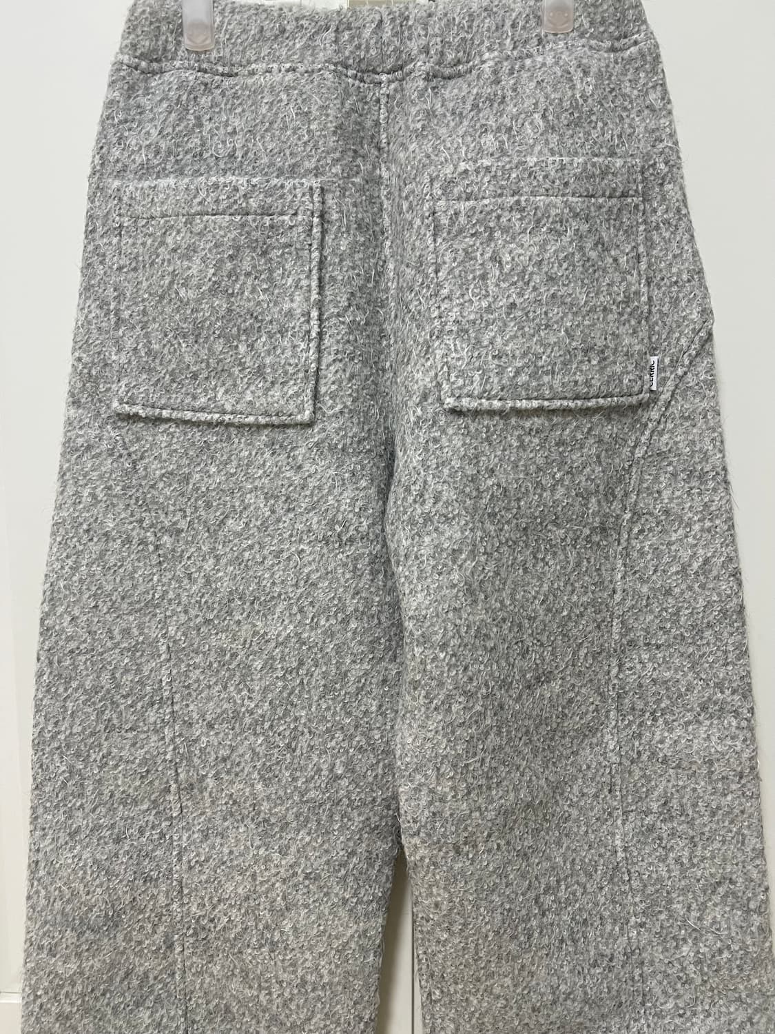 [새상품] 세릭 팬츠 Hairy Wide Pants / Gray 판매 상품이미지4
