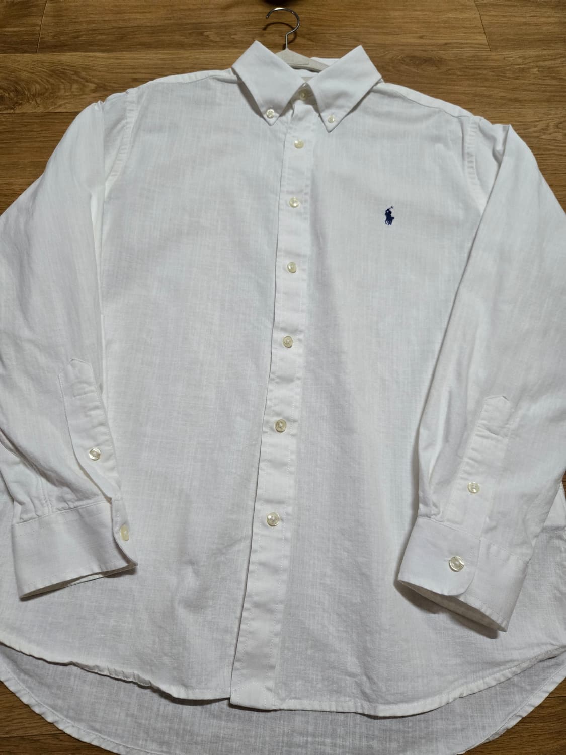 폴로 랄프로렌 남성 화이트 셔츠 상품이미지2