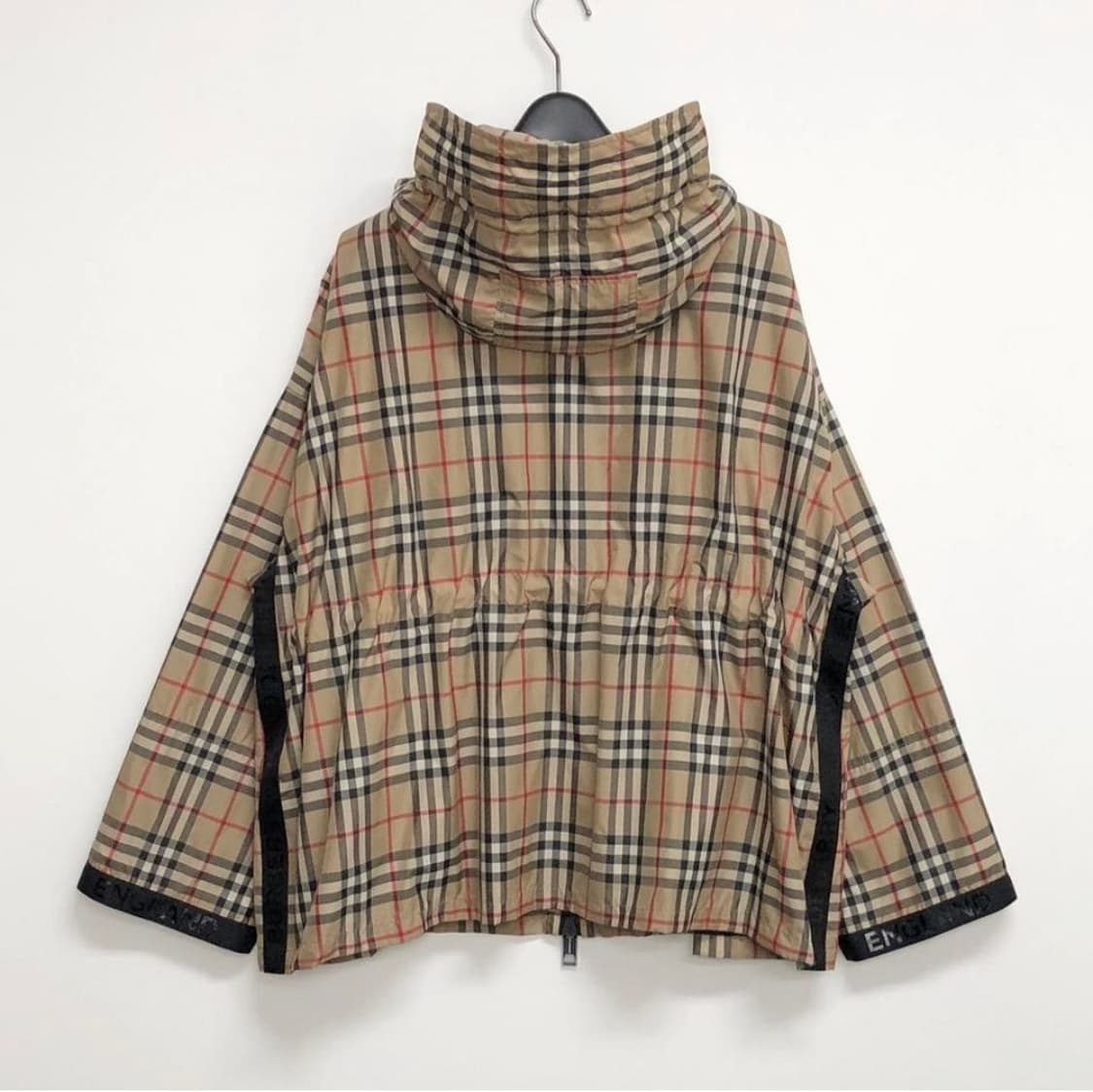 버버리 로고 테이프 후드자켓/UK4 상품이미지5