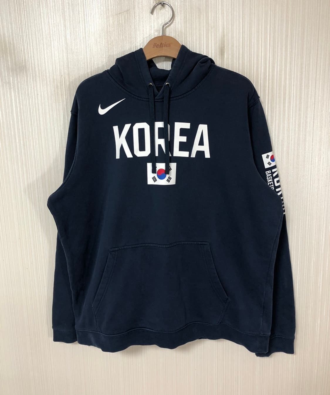 나이키국대 국대KOREA 대한민국 농구국대 후드티셔츠 XL(110) 상품이미지1