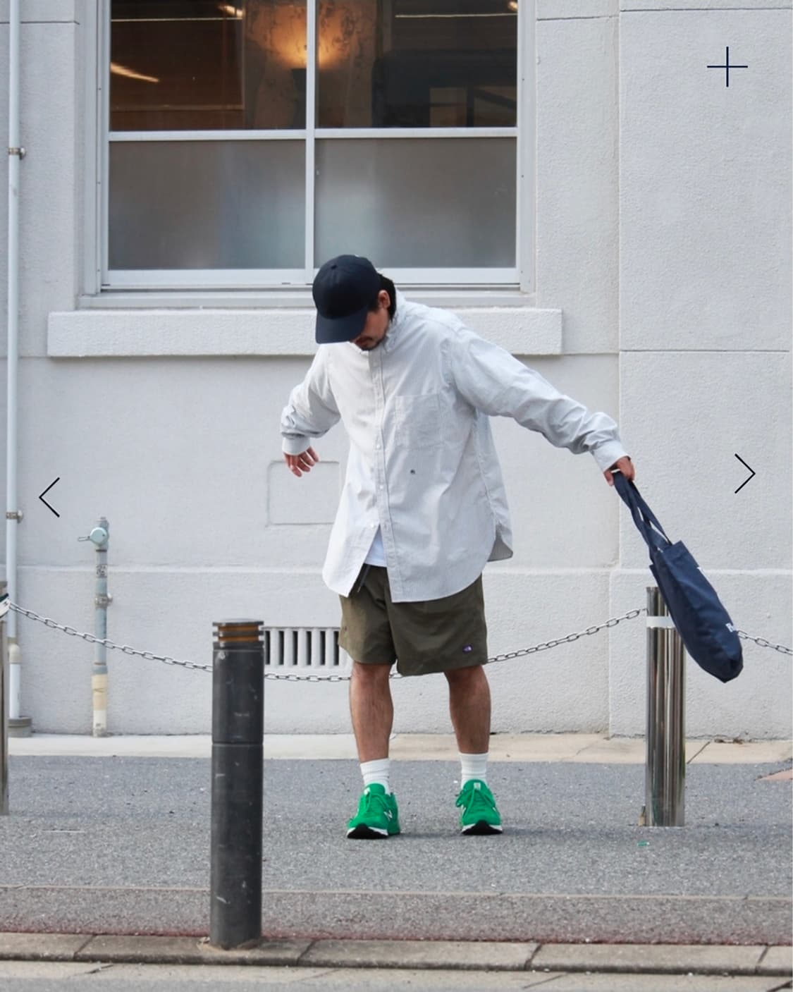 나나미카 블루 스트라이프 xL(110오버)새제품 상품이미지9