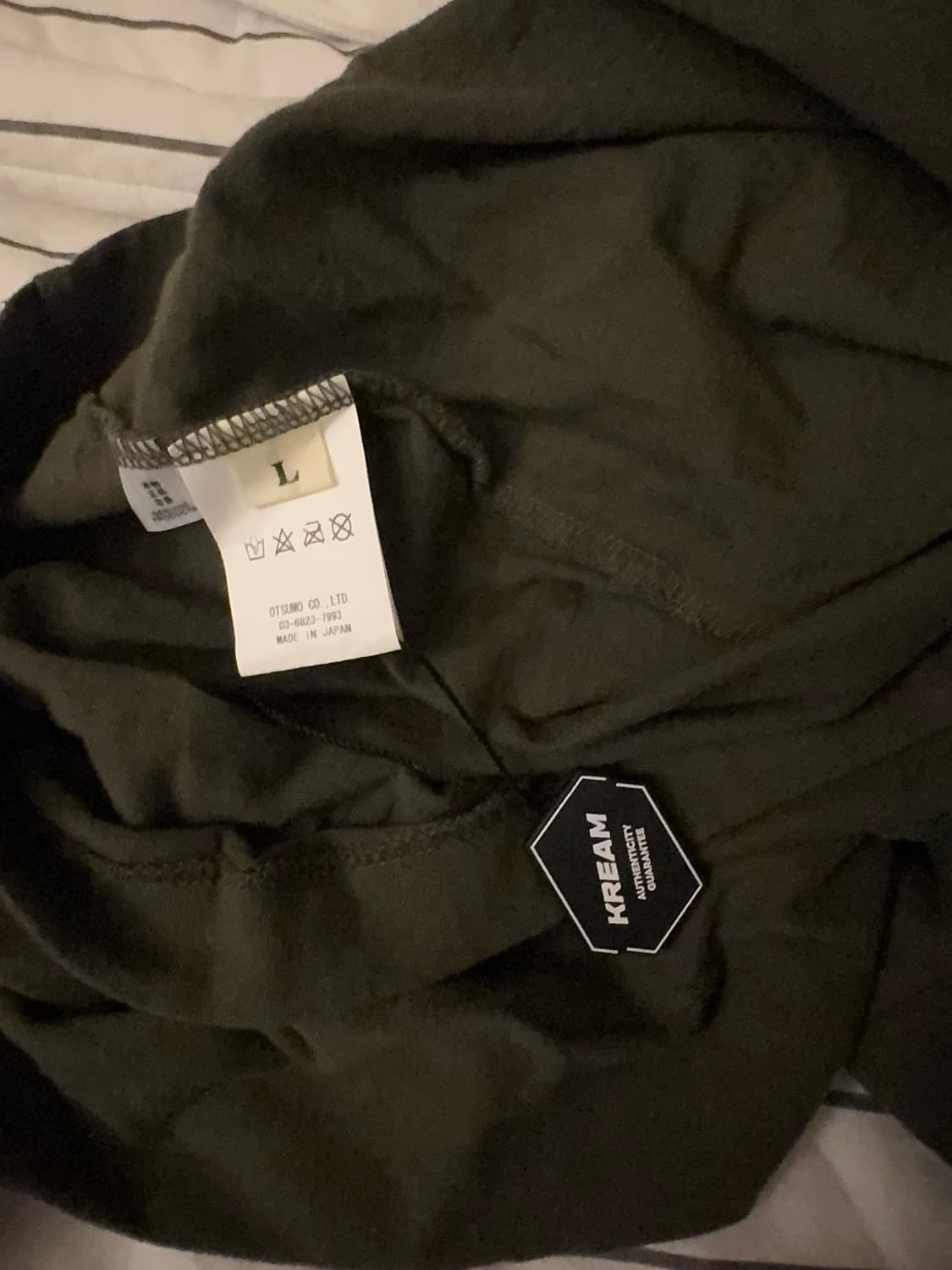 휴먼메이드 롱슬리브 #올리브 드랩  상품이미지2