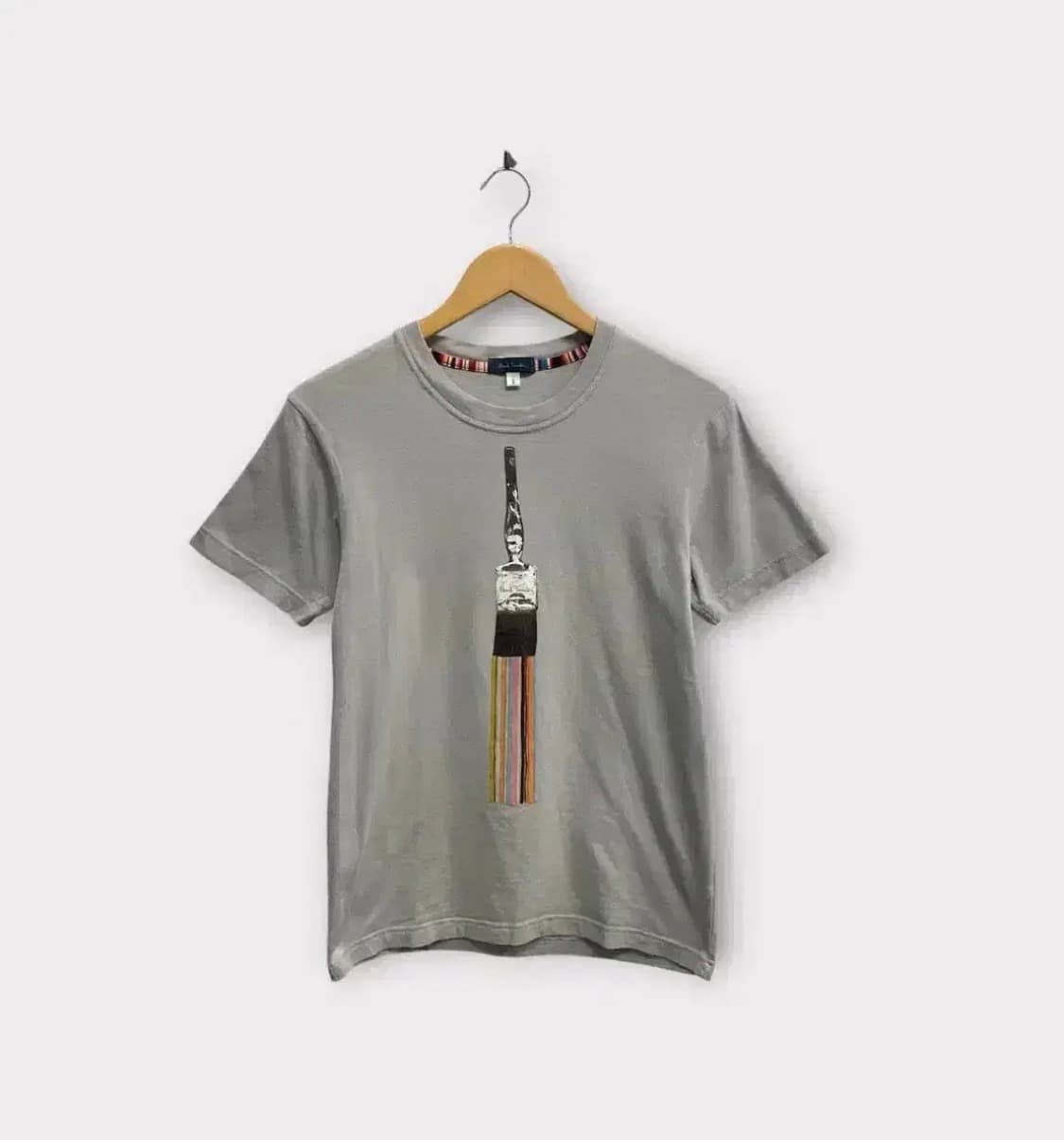 폴스미스 Paul Smith 붓 그래픽 반팔 티셔츠 S 상품이미지1