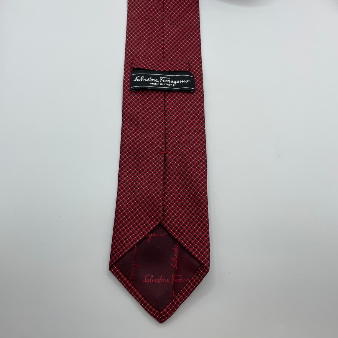 611) (Ferragamo) 살바토레페레가모 패턴 넥타이 상품이미지2