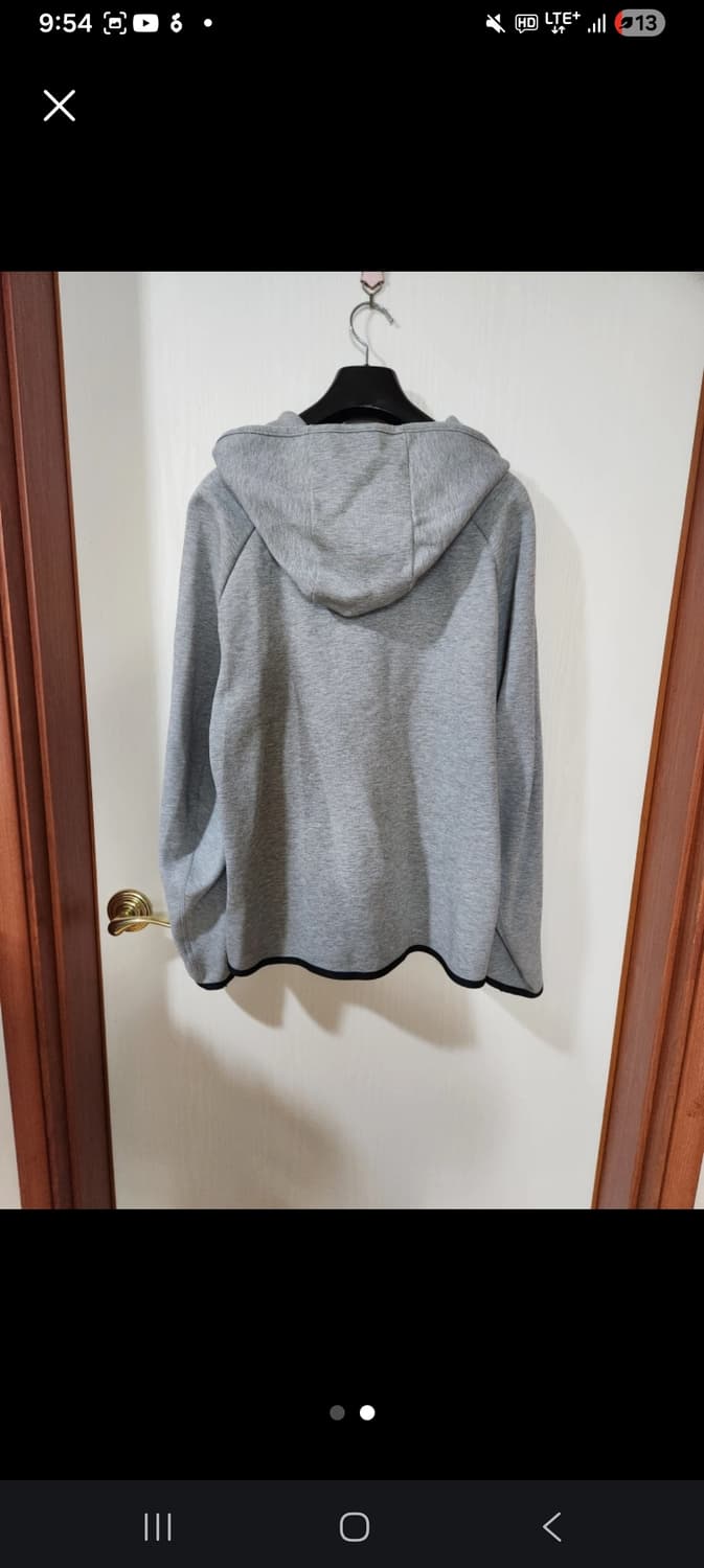 나이키 테크 플리스 후드 회색 XL 상품이미지2