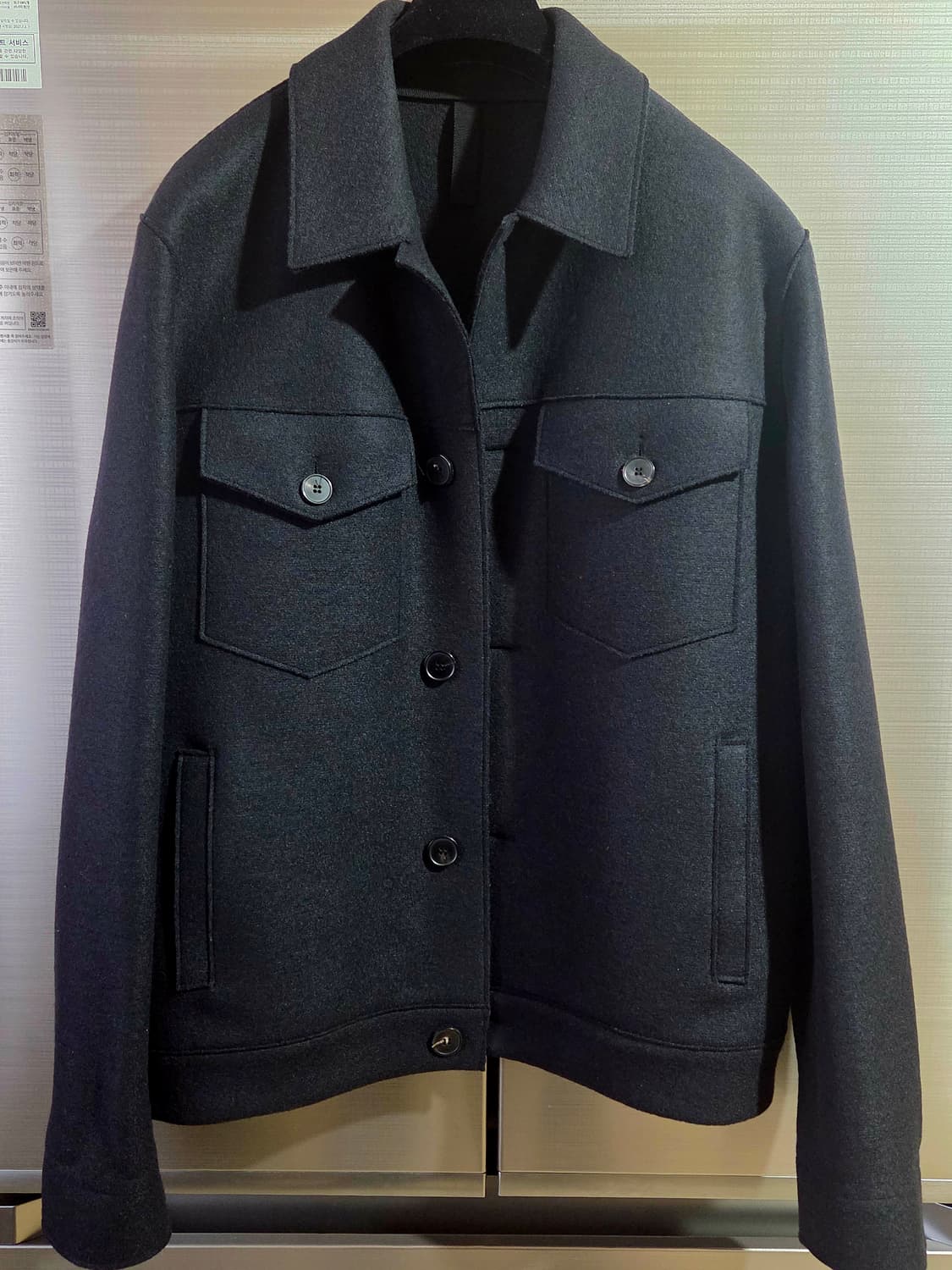 Harris Wharf London 울블루종 재킷 사이즈50 상품이미지2