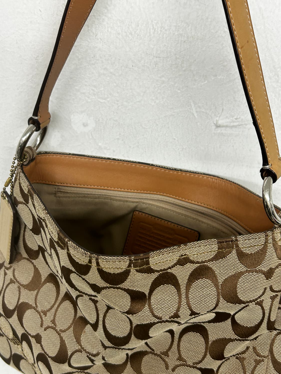 Y2K 코치 시그니처 숄더백 상품이미지5