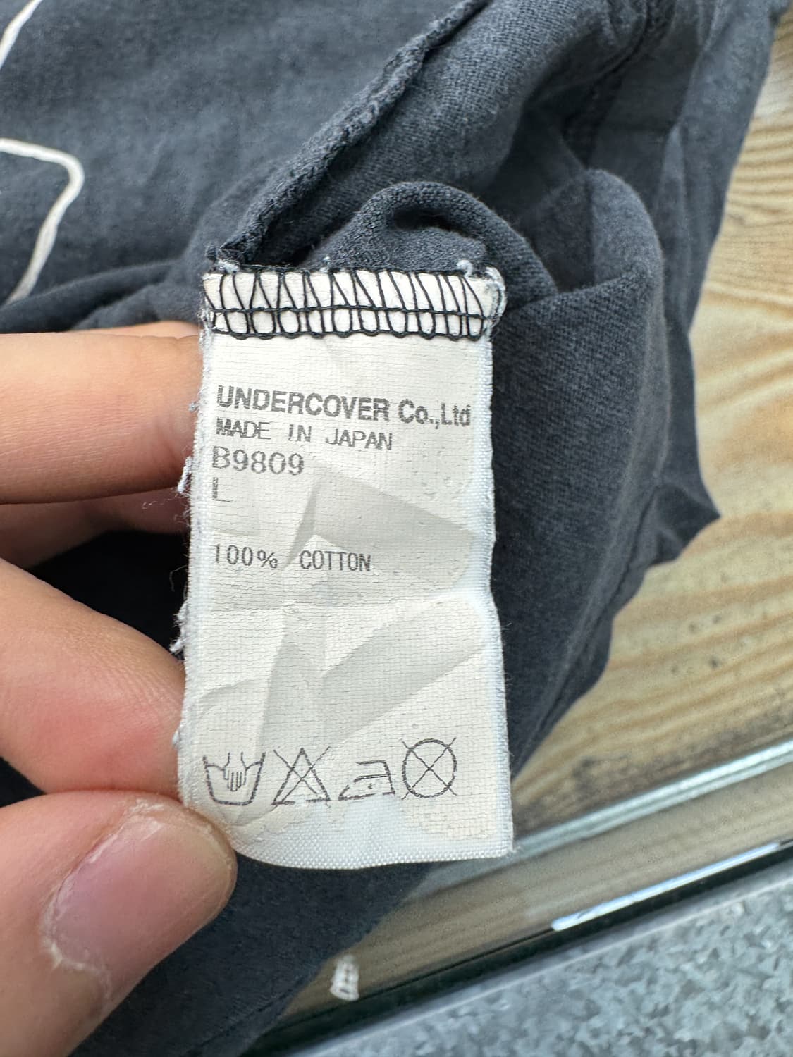 언더커버 베어 프린티드 티셔츠 상품이미지6