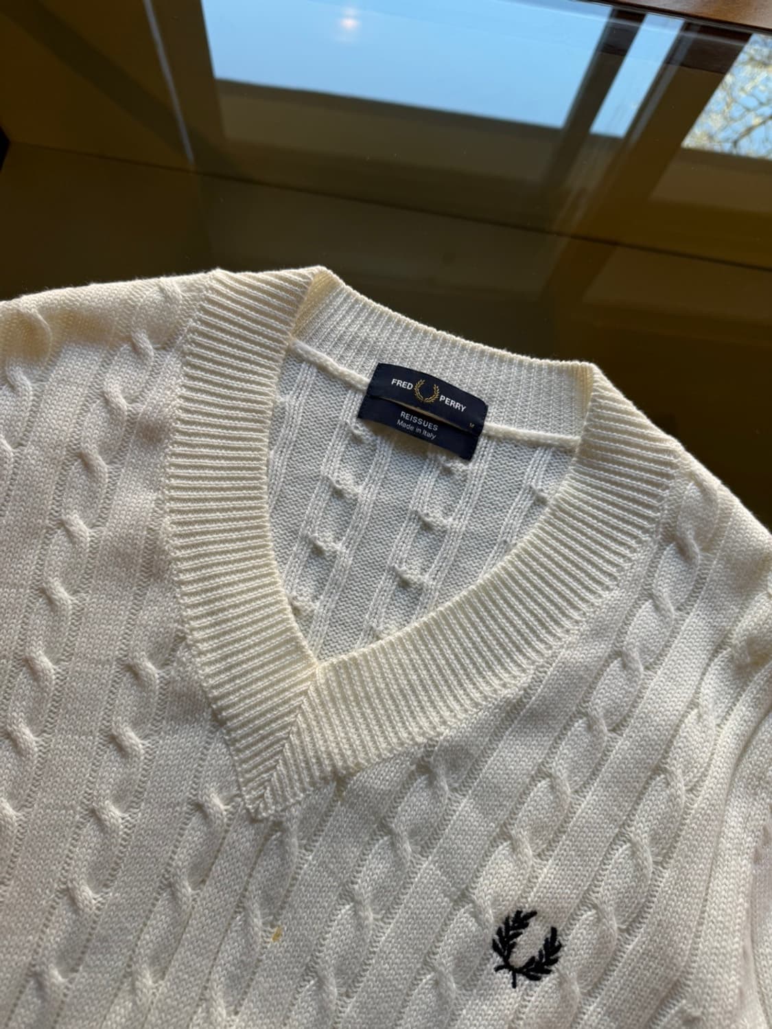 프레드페리 크리켓 니트 100 상품이미지6