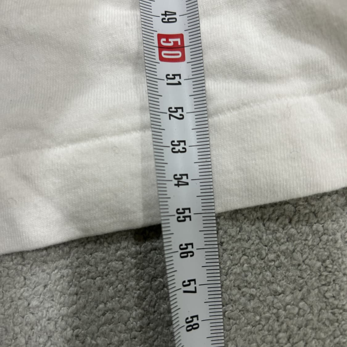 꼼데가르송 흰색 긴팔티 빨간하트 m 상품이미지5