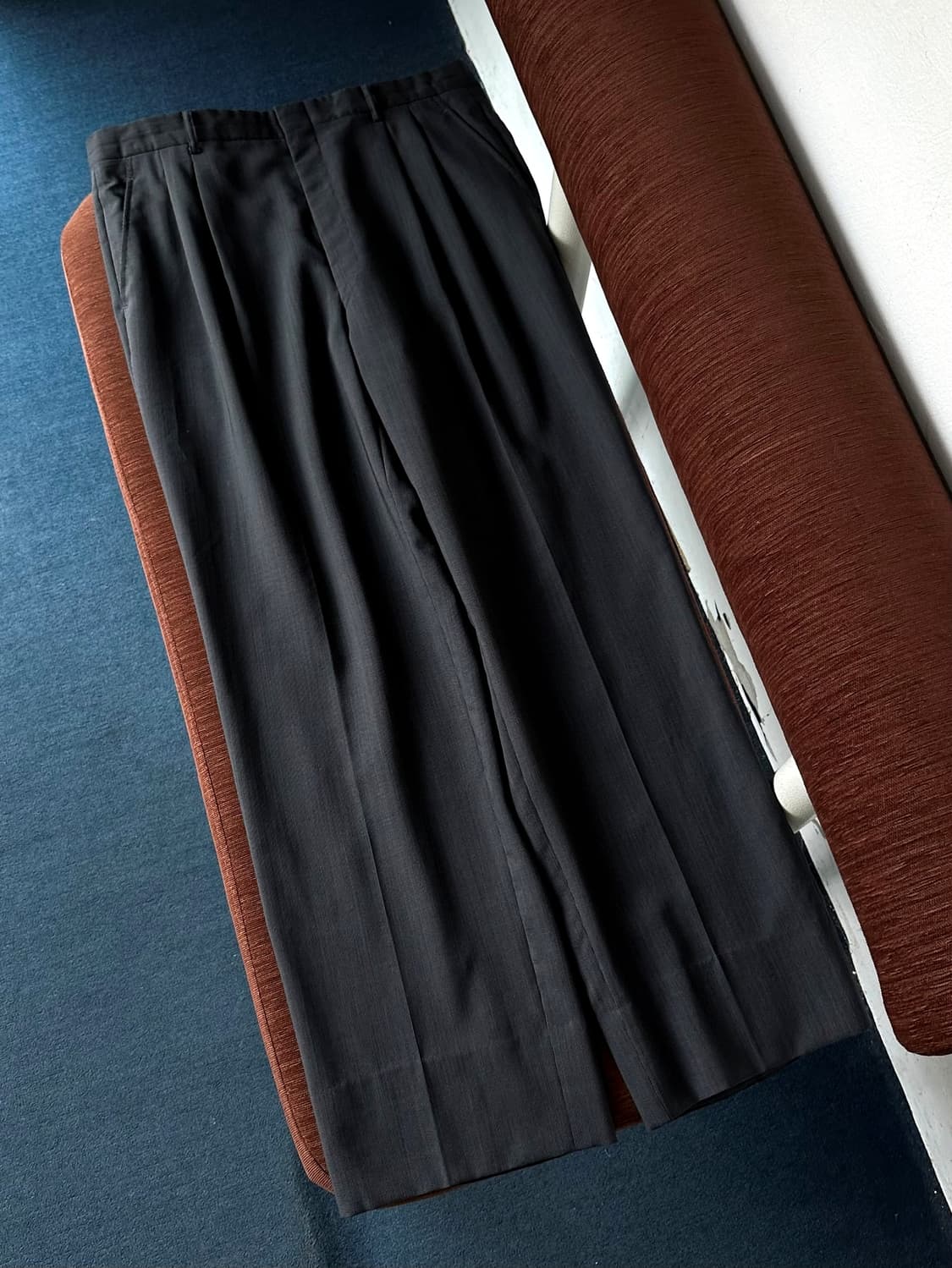 Tropical wool blend 2 pleats trouser 상품이미지4