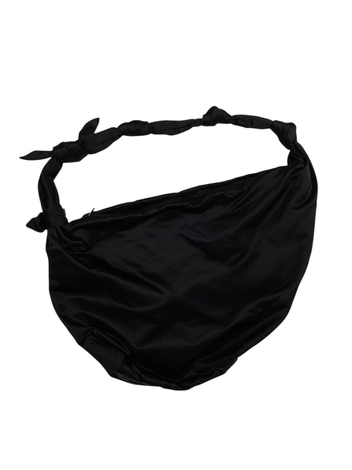 코스 새틴 히치숄더백 블랙 상품이미지1