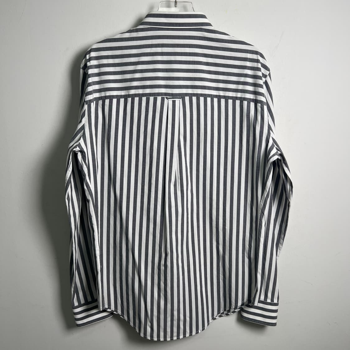 Ami 아미 그레이 스트라이프 셔츠 40 상품이미지6