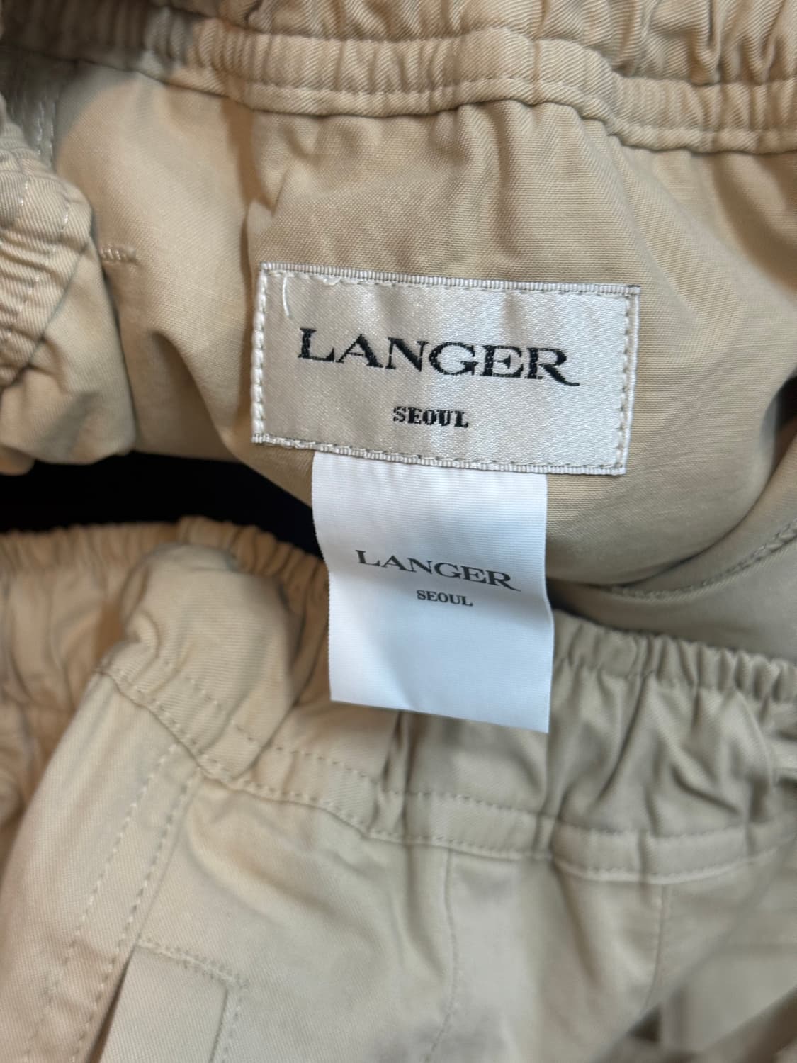 랑거(LANGER) 25SS 와이드 팬츠 상품이미지9