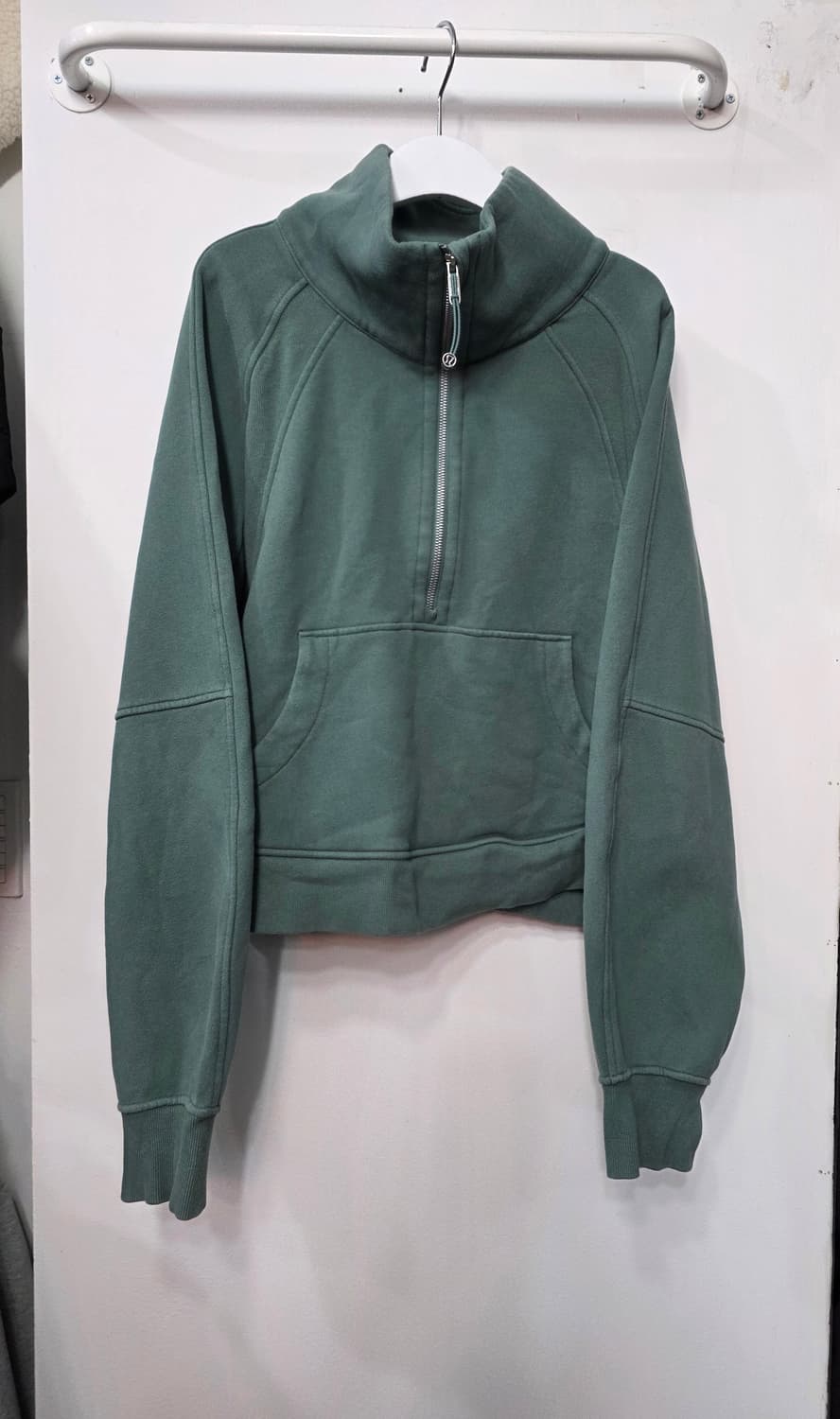 룰루레몬 여성 기모 반집업 상품이미지1