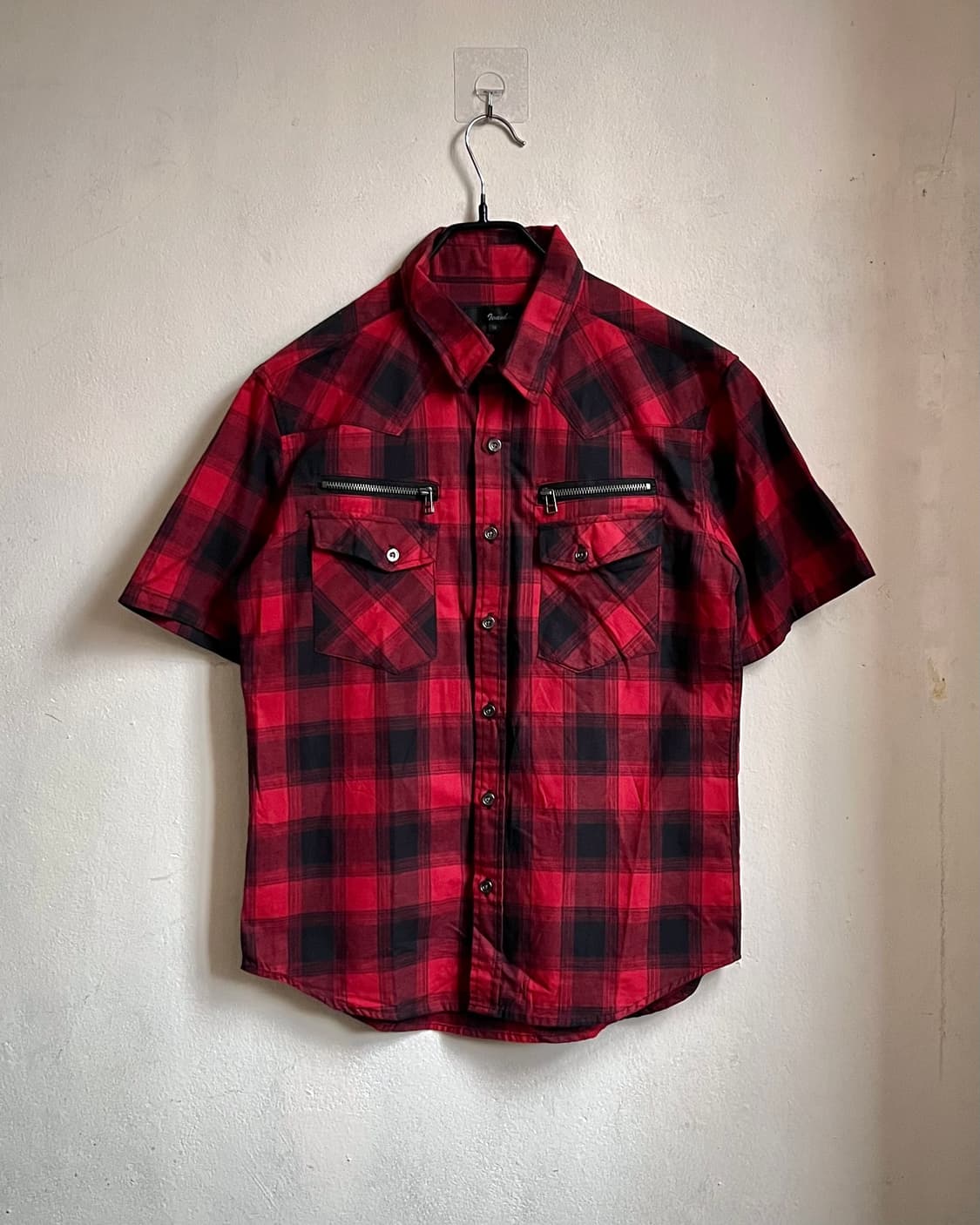 90-00s Ivanhoe 1/2 Buffalo Check Shirt 상품이미지3