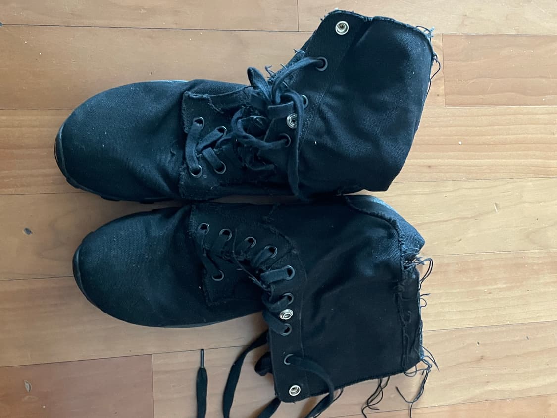 요지 야마모토 뿌르옴므 19aw 롱 부츠 4사이즈(270-280) 상품이미지5