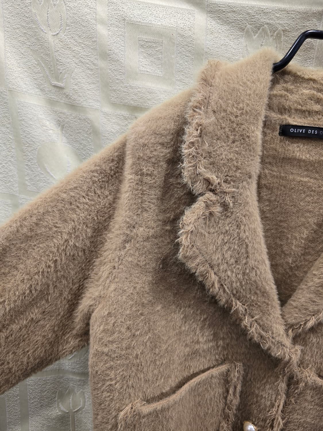 올리브데올리브 자켓 카멜 XS(44) 상품이미지3