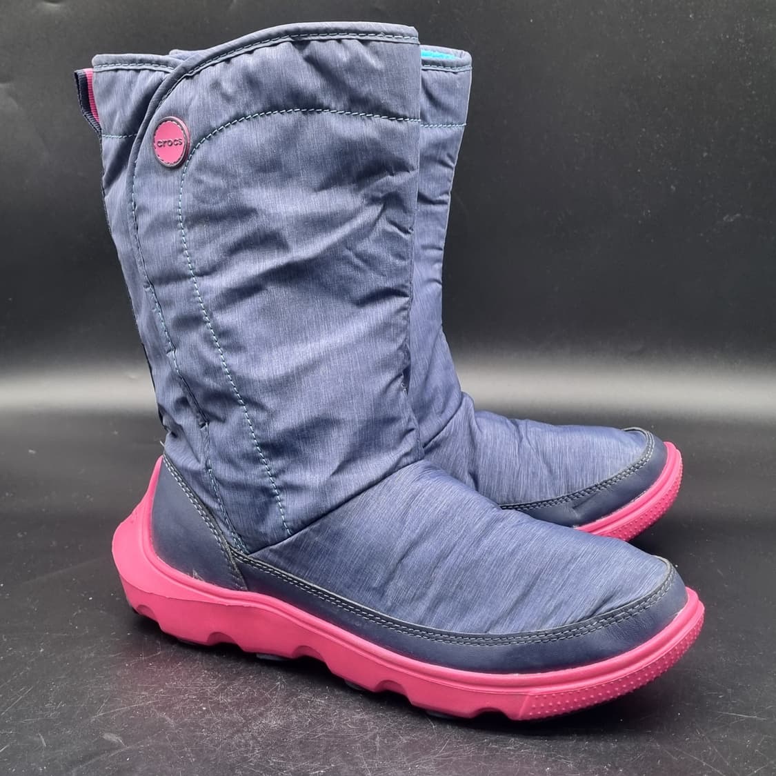 크록스 데이핑크 여성방한부츠250 상품이미지1