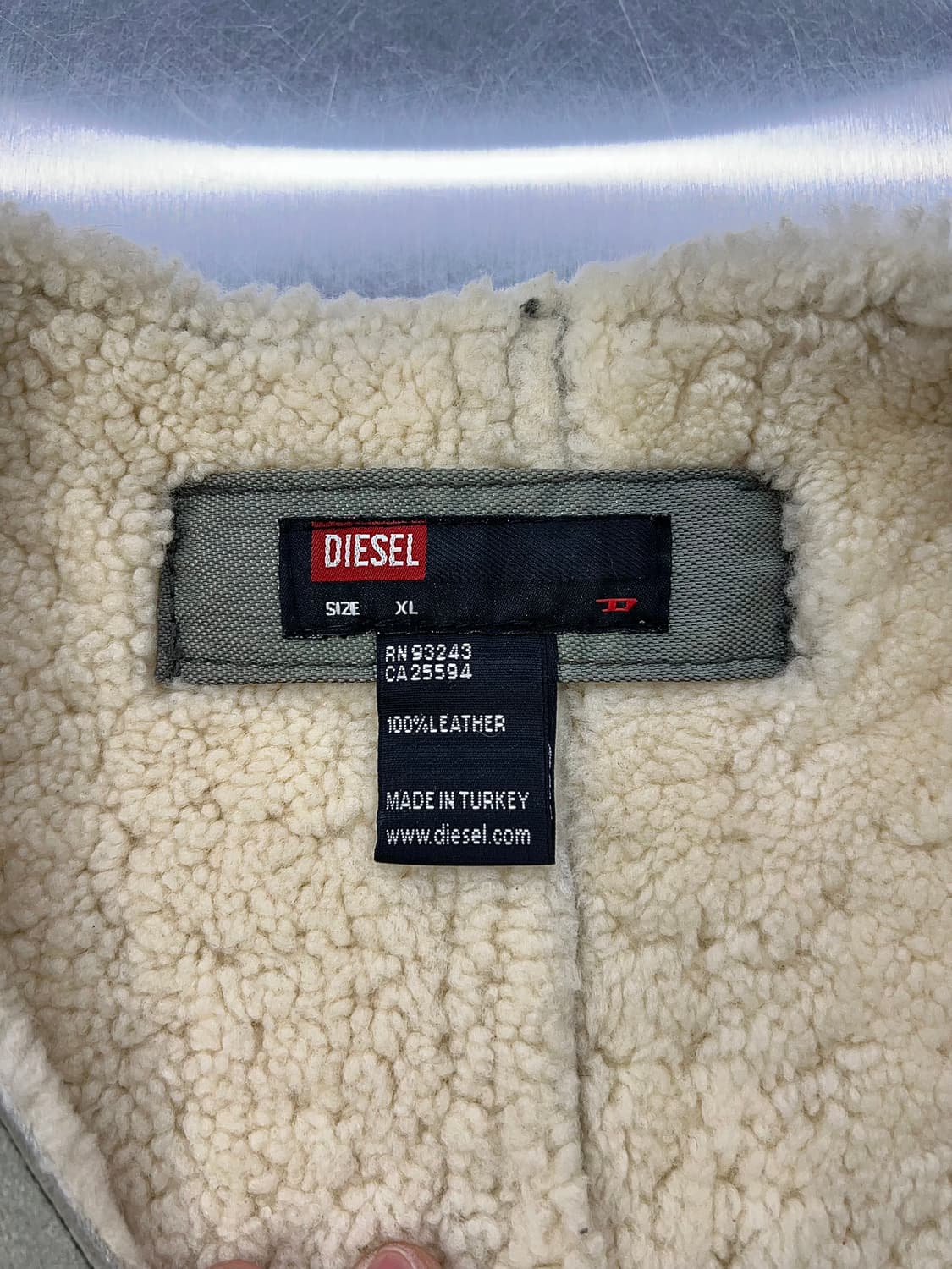 디젤 시안 스웨이드 벤틸 셰르파 유틸리티 베스트 상품이미지7