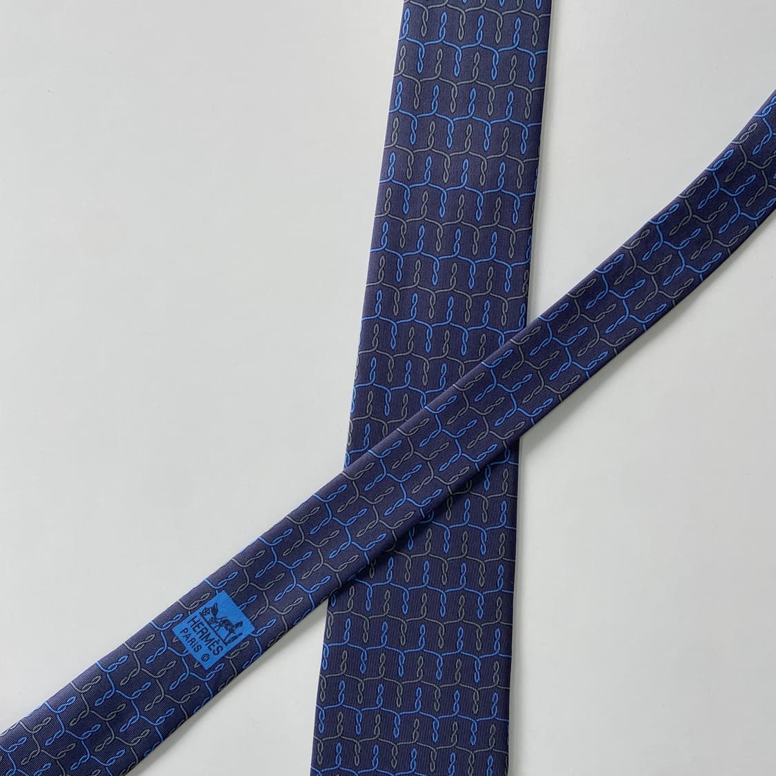 에르메스 명품 정품넥타이(HERMES) 8.3cm 상품이미지4