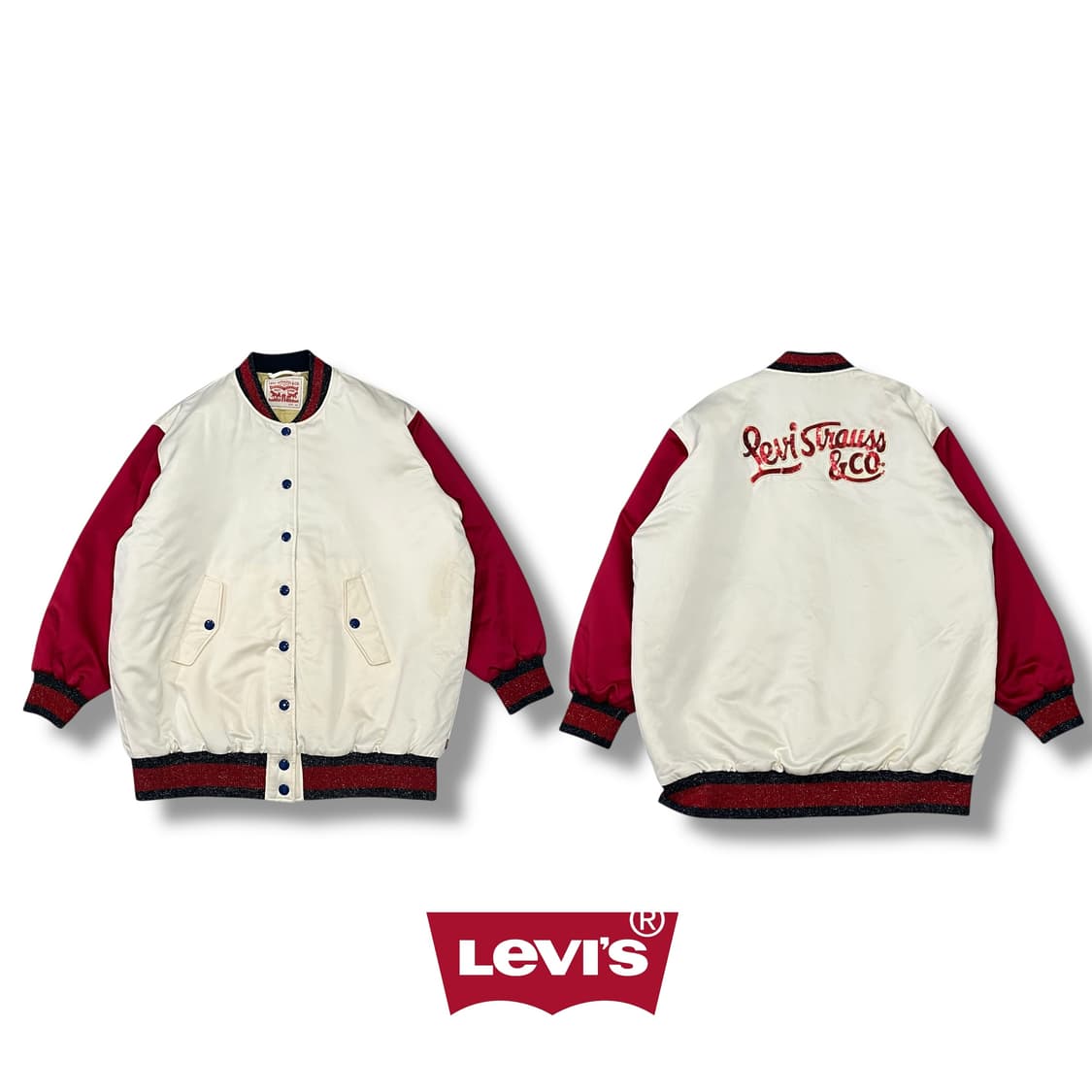 리바이스 백로고 바시티자켓 s08736 상품이미지1