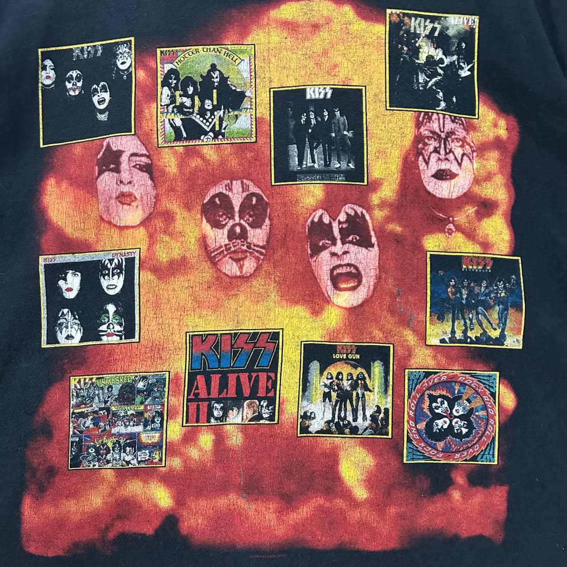(XL) 90s Kiss 아카이브 앨범 아트웍 all sport 반팔티 상품이미지3
