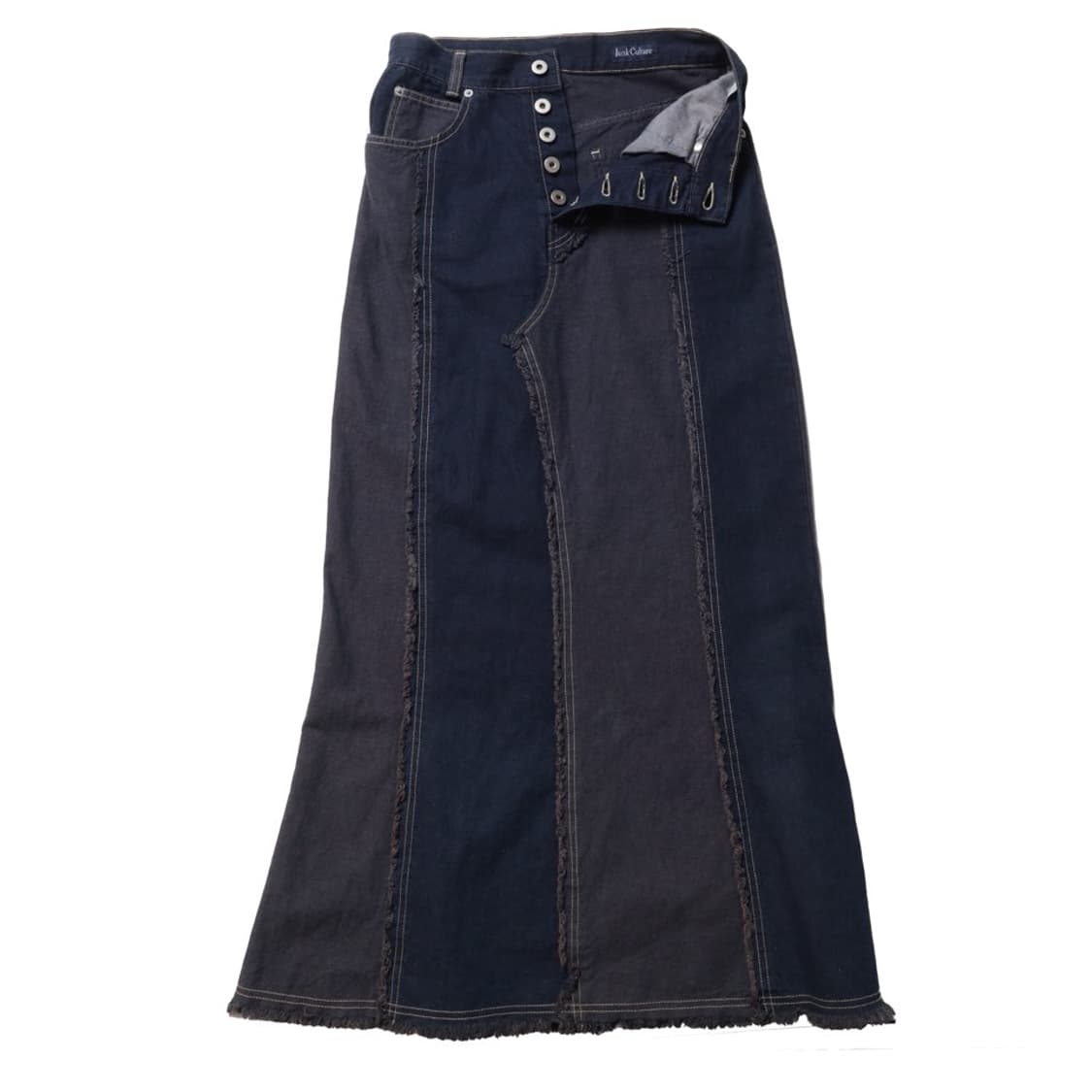 Junk Culture Long Denim Skirt 
 상품이미지4