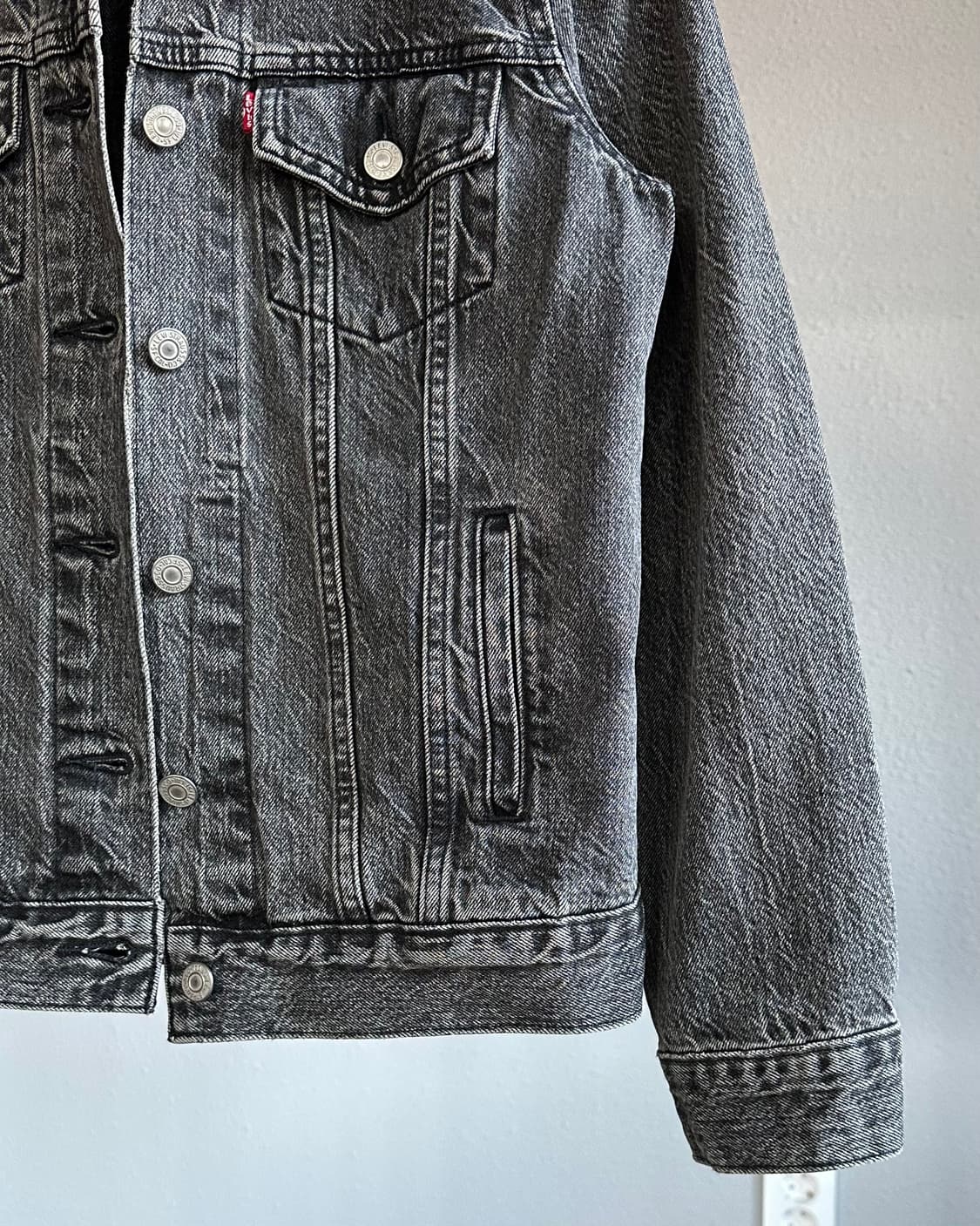 [S]리바이스 Levi's 클래식 흑청 트러커 자켓 상품이미지6