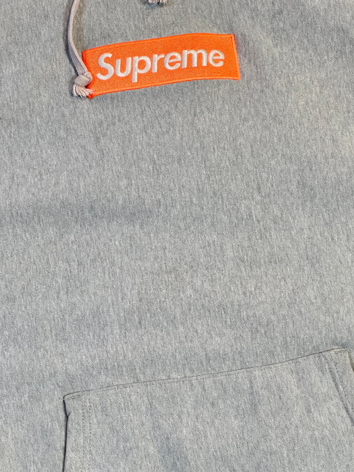17FW 슈프림 SUPREME 박스로고 후드티 그레이 상품이미지4